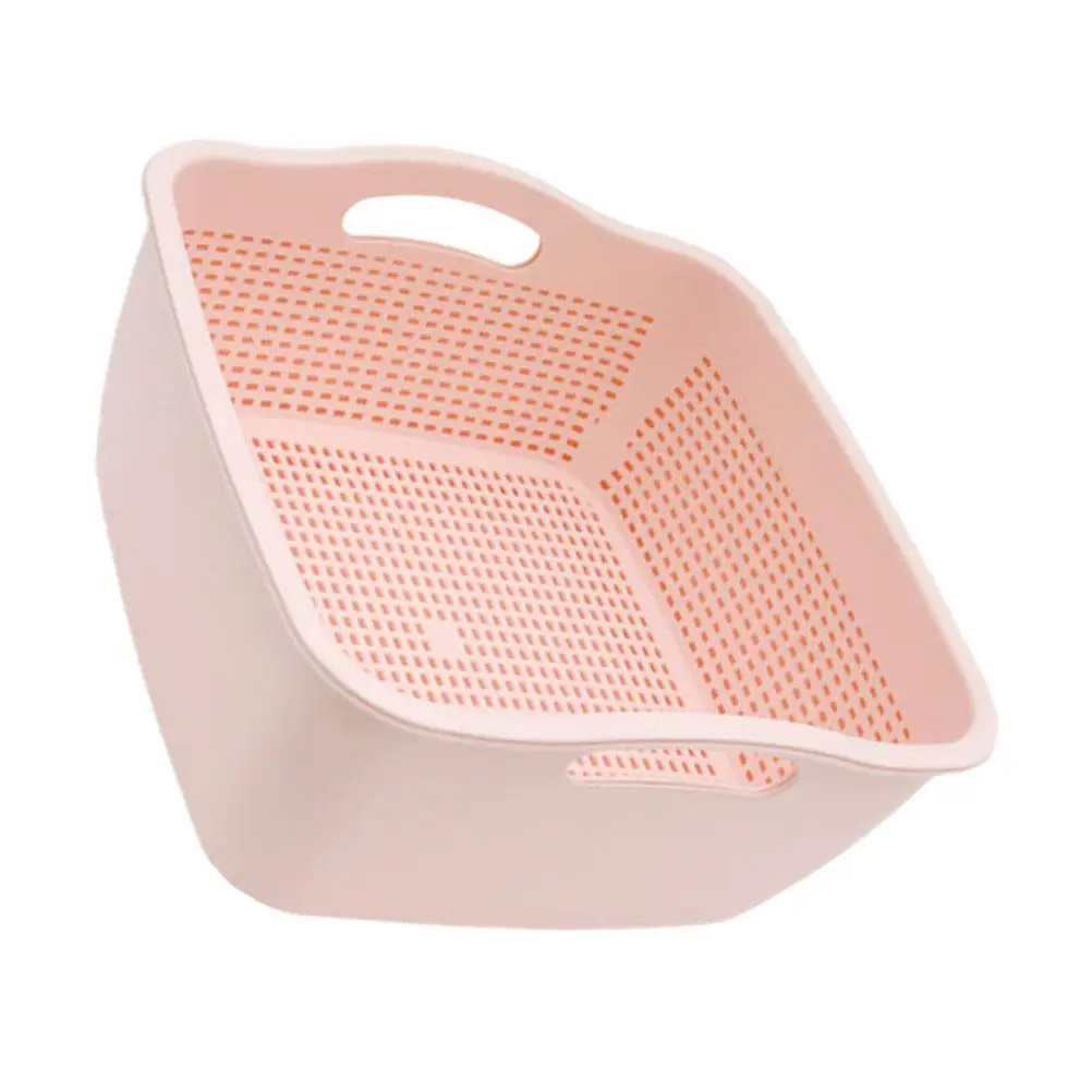 Thickened Plastic Basket Kitchen Vegetable Storage Kitchen Fruit Basket Bathroom Rack Home Practical Fruit Container
Thickened Plastic Basket Kitchen Vegetable Storage Kitchen Fruit Basket Bathroom Rack Home Practical Fruit Container