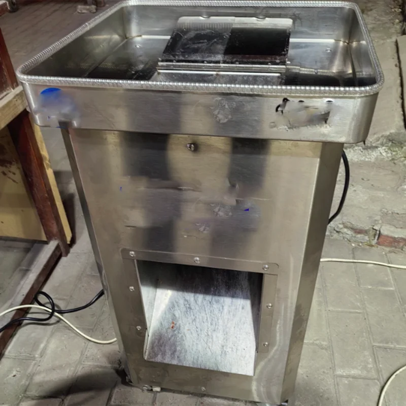  Commercial Meat Cutting Machine Suitable for Processing Plants Beef Slicer and Chicken Breast Cutting Machine
Commercial Meat Cutting Machine Suitable for Processing Plants Beef Slicer and Chicken Breast Cutting Machine
