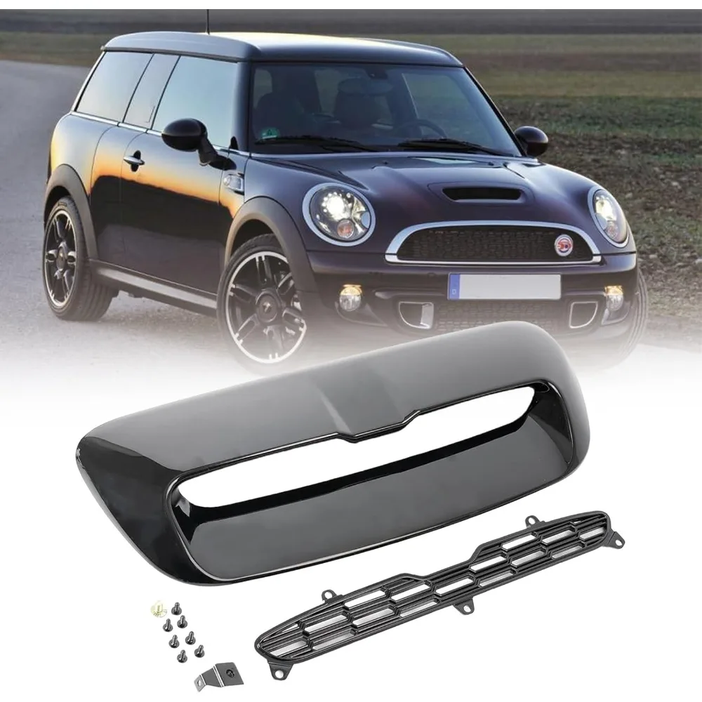 Матовый черный воздухозаборник капота из ABS для Mini Cooper S R55 R56 R57 R58 R59 2007-2013
Матовый черный воздухозаборник капота из ABS для Mini Cooper S R55 R56 R57 R58 R59 2007-2013