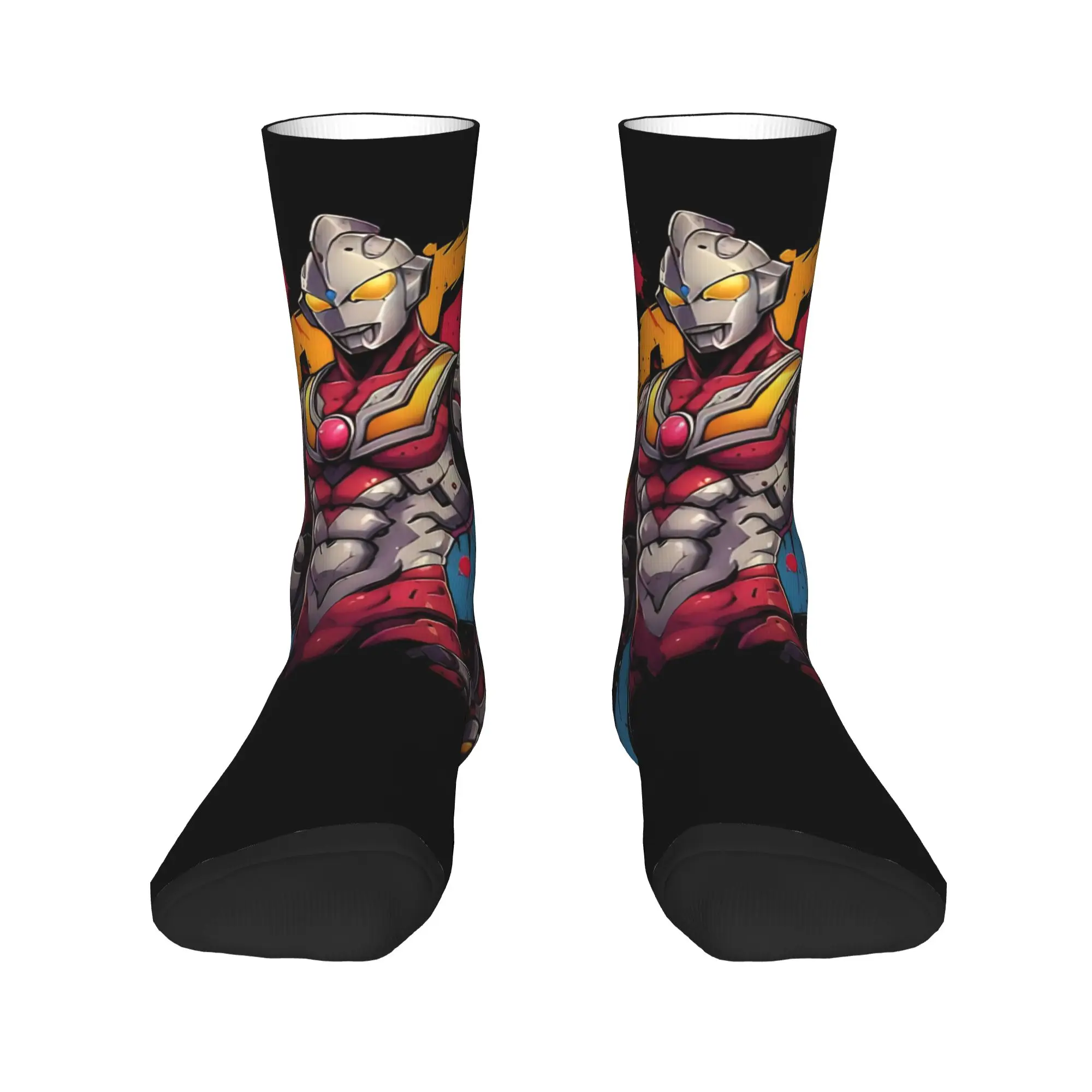 Funny Sock Bandai Ultraman series Ultraman Rock Seamless Pattern Printed Men Crew Socks Novelty Men's Socks
Funny Sock Bandai Ultraman series Ultraman Rock Seamless Pattern Printed Men Crew Socks Novelty Men's Socks