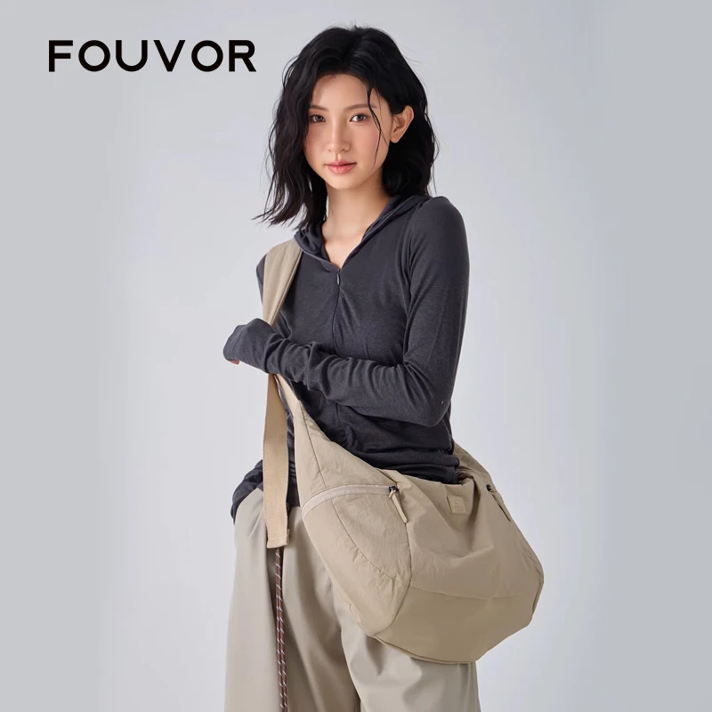 FOUVOR 2026 New Women's Sling Bag Lightweight Shoulder Strap Sport Crossbody Pack Spacious Travel Dumpling Shoulder Bag 3071-17
FOUVOR 2026 New Women's Sling Bag Lightweight Shoulder Strap Sport Crossbody Pack Spacious Travel Dumpling Shoulder Bag 3071-17