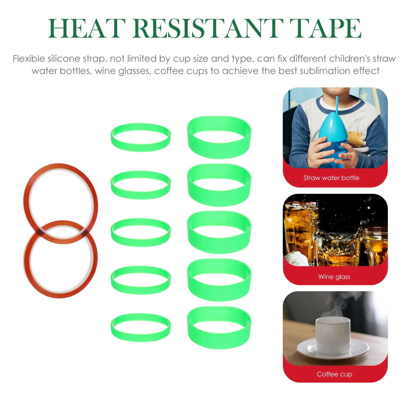 Silicone B Sublimation Heat Resistant Tape Elastic Paper Heat Resistant Tape Holder Tumbler Strap Set Art Supplies
Silicone B Sublimation Heat Resistant Tape Elastic Paper Heat Resistant Tape Holder Tumbler Strap Set Art Supplies