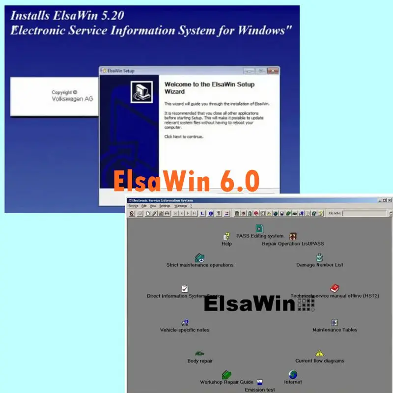 2024 НОВАЯ последняя версия ElsaWin 6.0 для V-W для A-udi, программное обеспечение для авторемонта motywa Elsa Win 6,0 до 2017 гг. ElsaWin 6.0 для V-W 
2024 НОВАЯ последняя версия ElsaWin 6.0 для V-W для A-udi, программное обеспечение для авторемонта motywa Elsa Win 6,0 до 2017 гг. ElsaWin 6.0 для V-W