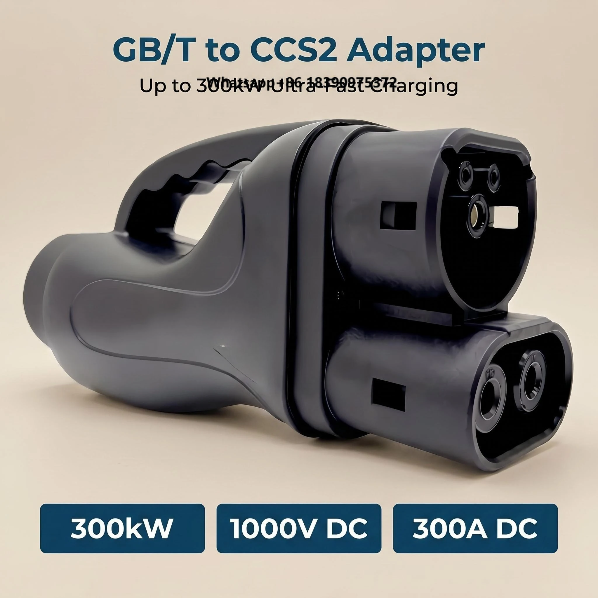 Factory Direct Sales Popular 300kw 1000vDC 300A National Standard GB/T to CCS2 European Standard Charging Pile Adapter
Factory Direct Sales Popular 300kw 1000vDC 300A National Standard GB/T to CCS2 European Standard Charging Pile Adapter