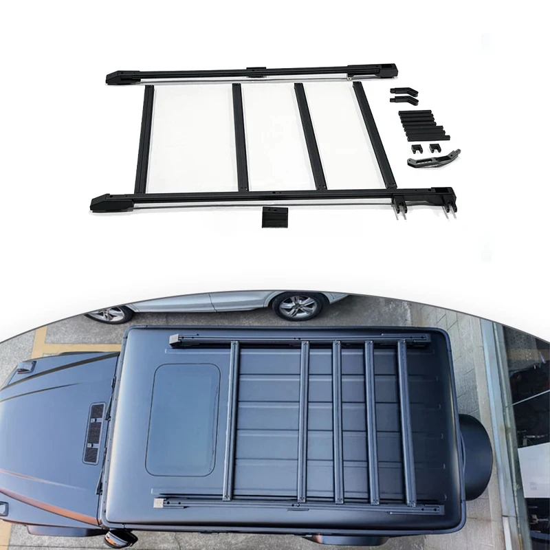 High Quality G Works Style Roof Rack with Ladder Cargo Carrier for W465 G63 G500 G450D
High Quality G Works Style Roof Rack with Ladder Cargo Carrier for W465 G63 G500 G450D