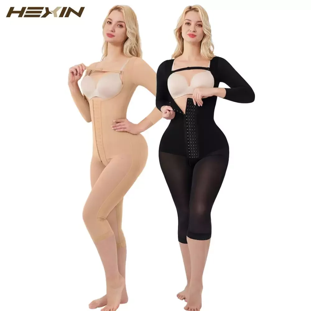 Women Colombianas Long Sleeve Corset Waist Trainer Body Shaper Tummy Control Shapewear Bodysuit Slimming Girdle
Women Colombianas Long Sleeve Corset Waist Trainer Body Shaper Tummy Control Shapewear Bodysuit Slimming Girdle