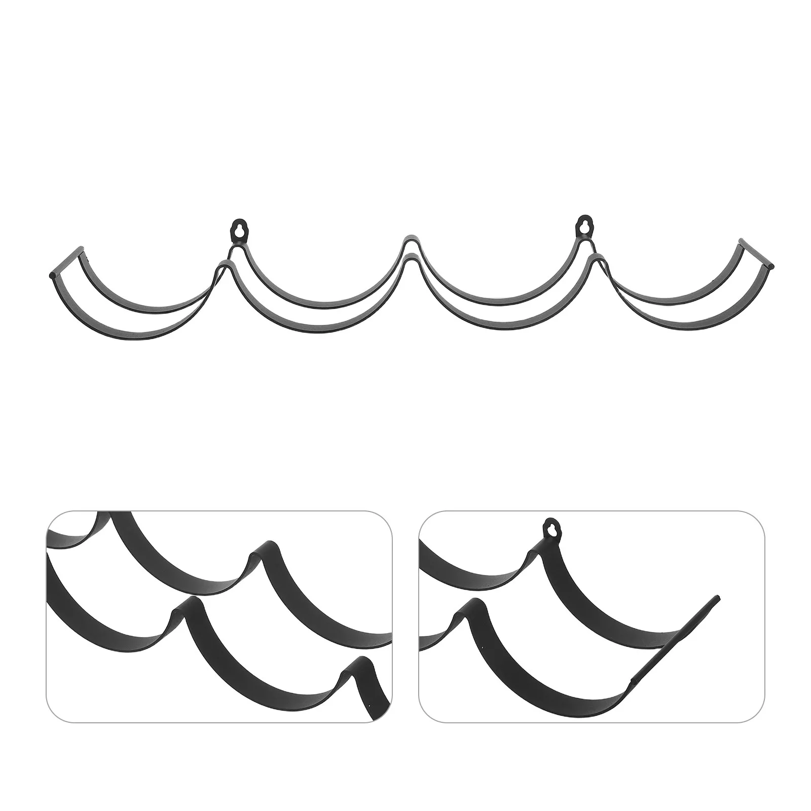 Cloud Shape Wall Mounted Toilet Paper Holder Black Metal Bathroom Tissue Roll Organizer Shelf Decorative Storage Rack
Cloud Shape Wall Mounted Toilet Paper Holder Black Metal Bathroom Tissue Roll Organizer Shelf Decorative Storage Rack