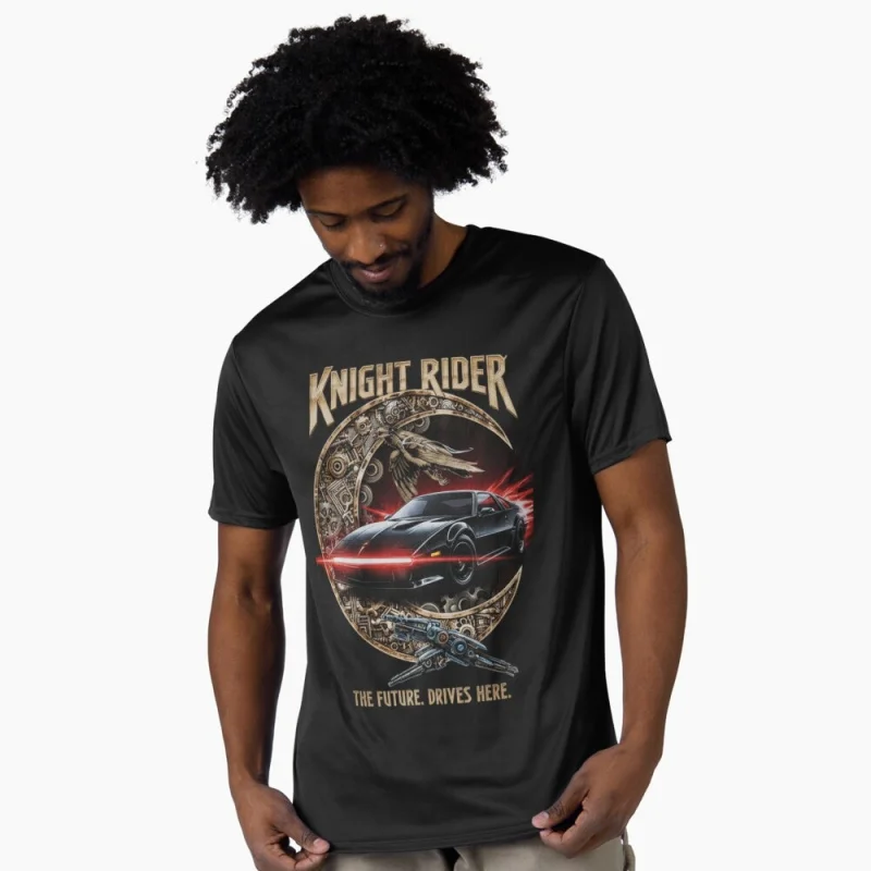 The future drives here. Knight Rider 80s Retro Car Gift t shirt 100% cotton printed Short Sleeve Graphic Clothes All size tops
The future drives here. Knight Rider 80s Retro Car Gift t shirt 100% cotton printed Short Sleeve Graphic Clothes All size tops