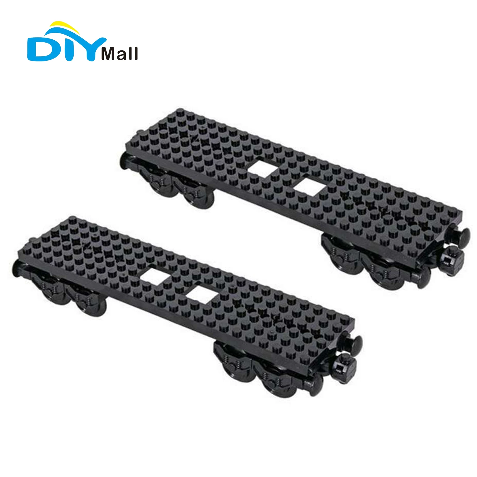 DIYmall MOC City Train Base with Round Holes Track Wheel, 6X28 Bricks & Top Plate Parts for City Train Building Blocks
DIYmall MOC City Train Base with Round Holes Track Wheel, 6X28 Bricks & Top Plate Parts for City Train Building Blocks