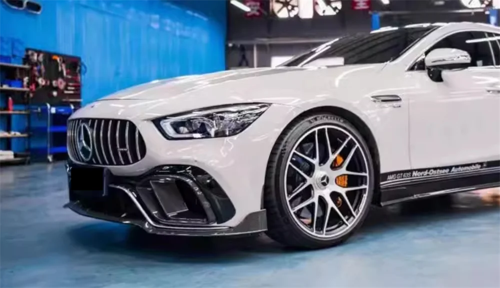 Real Carbon Fiber B-Style Bodykit for Benz AMG GT63 for New Front Lip Diffuser Exhaust Tips Vent Splitter High Body Parts
Real Carbon Fiber B-Style Bodykit for Benz AMG GT63 for New Front Lip Diffuser Exhaust Tips Vent Splitter High Body Parts
