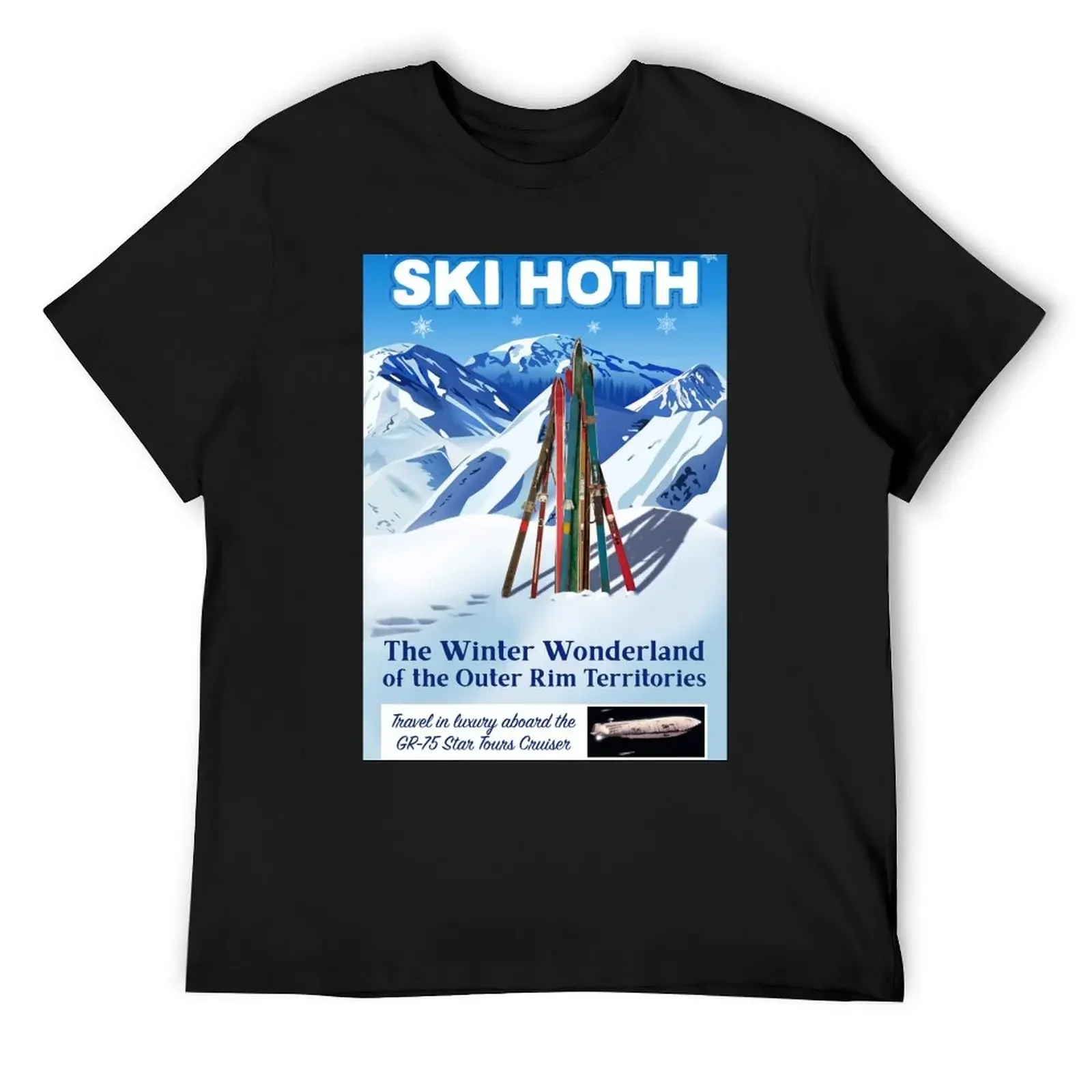 Vintage-Style Ski Hoth Travel Poster T-Shirt vintage T-shirts man anime shirt Men's clothing
Vintage-Style Ski Hoth Travel Poster T-Shirt vintage T-shirts man anime shirt Men's clothing