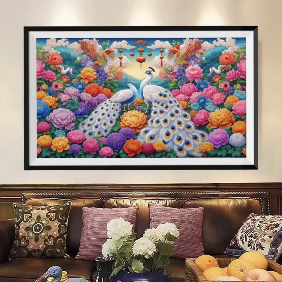 9CT Peacocks Flowers Embroidery DIY Chinese Style Printed Kits Cross Stitch Thread Needlework Sets Home Decor Crafts New Arrival
9CT Peacocks Flowers Embroidery DIY Chinese Style Printed Kits Cross Stitch Thread Needlework Sets Home Decor Crafts New Arrival