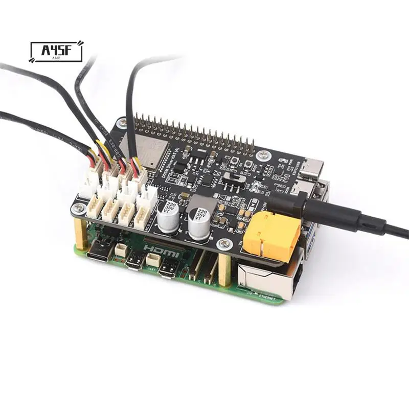 A45F-ESP32 Плата драйвера серводвигателя с прямым приводом Поддержка 2,4G Wi-Fi Bluetooth для двигателя-концентратора DDSM400
A45F-ESP32 Плата драйвера серводвигателя с прямым приводом Поддержка 2,4G Wi-Fi Bluetooth для двигателя-концентратора DDSM400