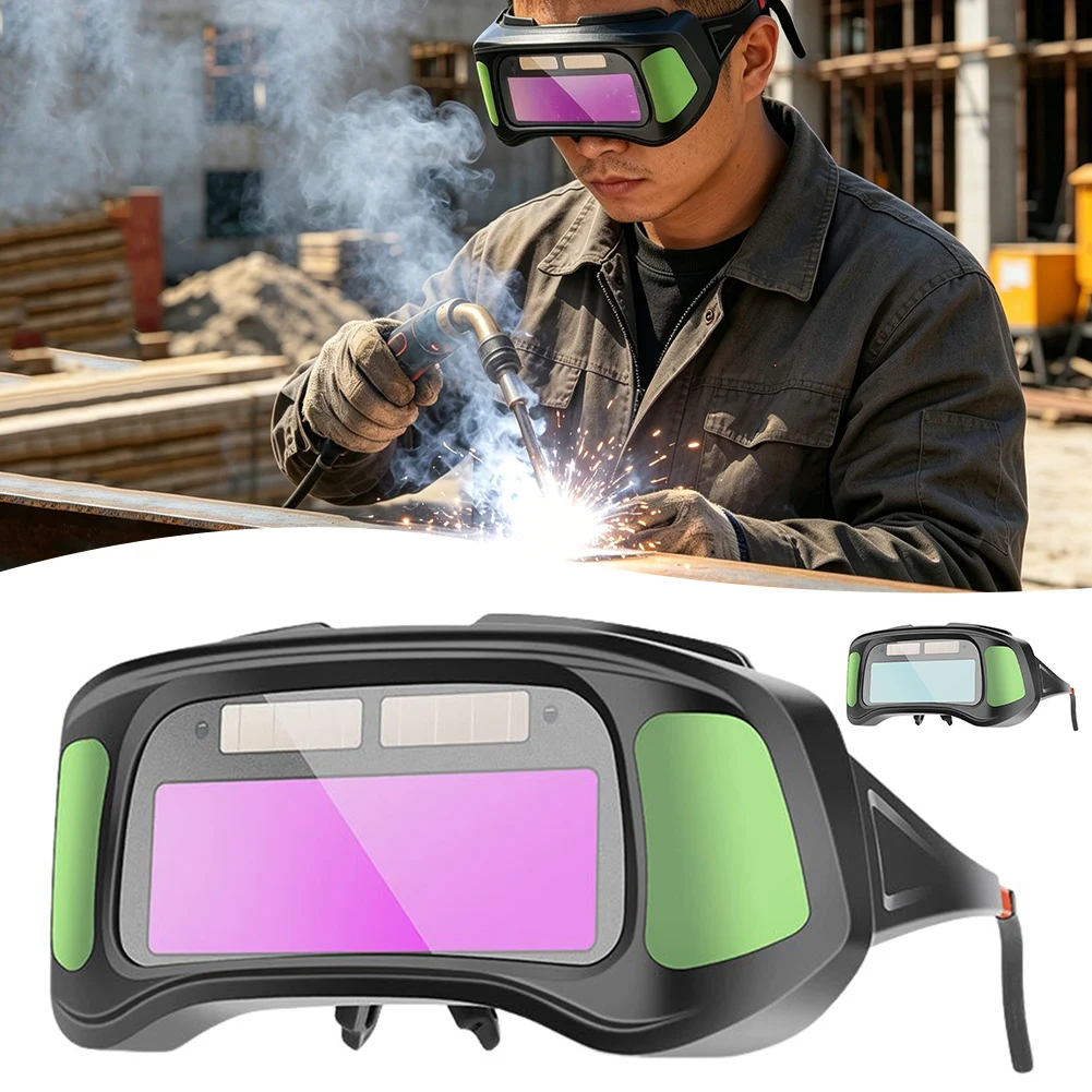Solar Powered Welding Safety Glasses True-Color Welding Mask Goggles Auto Darkening Anti-Glare Eye Protection For Welding
Solar Powered Welding Safety Glasses True-Color Welding Mask Goggles Auto Darkening Anti-Glare Eye Protection For Welding