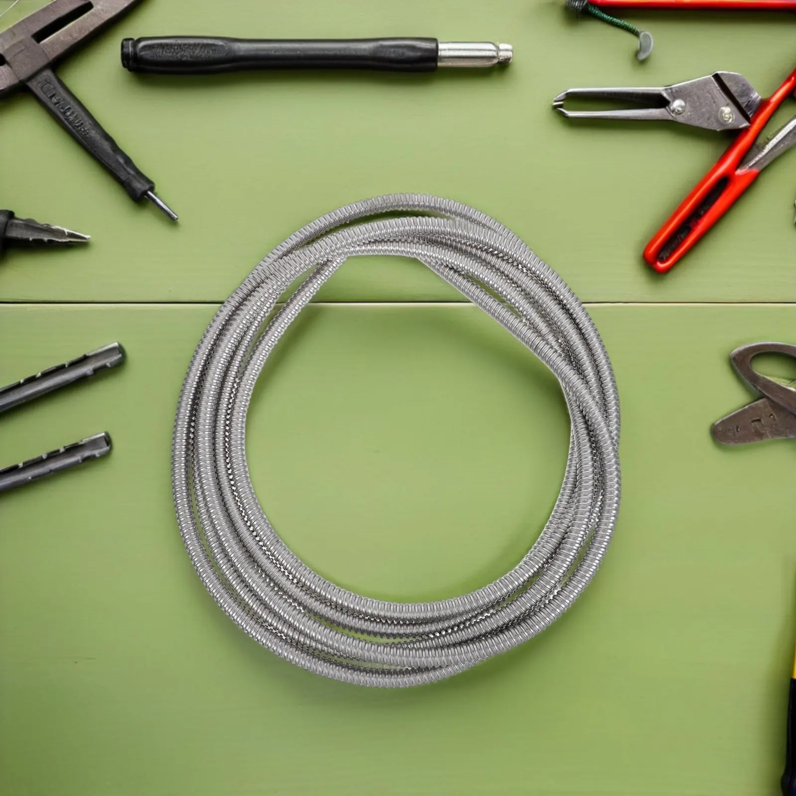 Stainless Steel Flexible Conduit Tube 7Mm Cable Protector Sleeve for Home Electrical Wiring Industrial Pipes Cable Management
Stainless Steel Flexible Conduit Tube 7Mm Cable Protector Sleeve for Home Electrical Wiring Industrial Pipes Cable Management