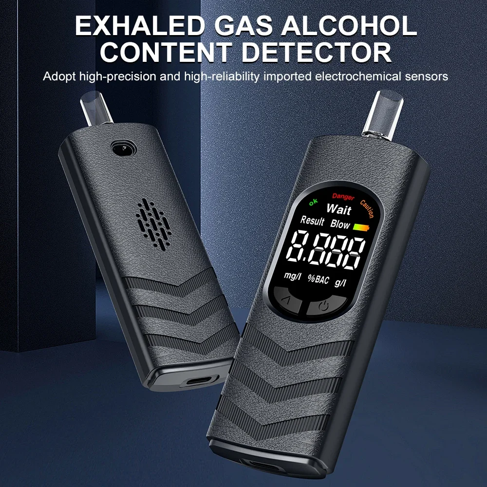 Digital Alcohol Tester Professional Alcohol Detector Breathalyzer Police Alcotester LCD Display Drunk Driving Test for Home
Digital Alcohol Tester Professional Alcohol Detector Breathalyzer Police Alcotester LCD Display Drunk Driving Test for Home
