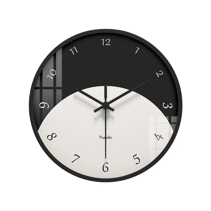 Modern simple living room wall clock, household non-punching silent clock, wall clock
Modern simple living room wall clock, household non-punching silent clock, wall clock