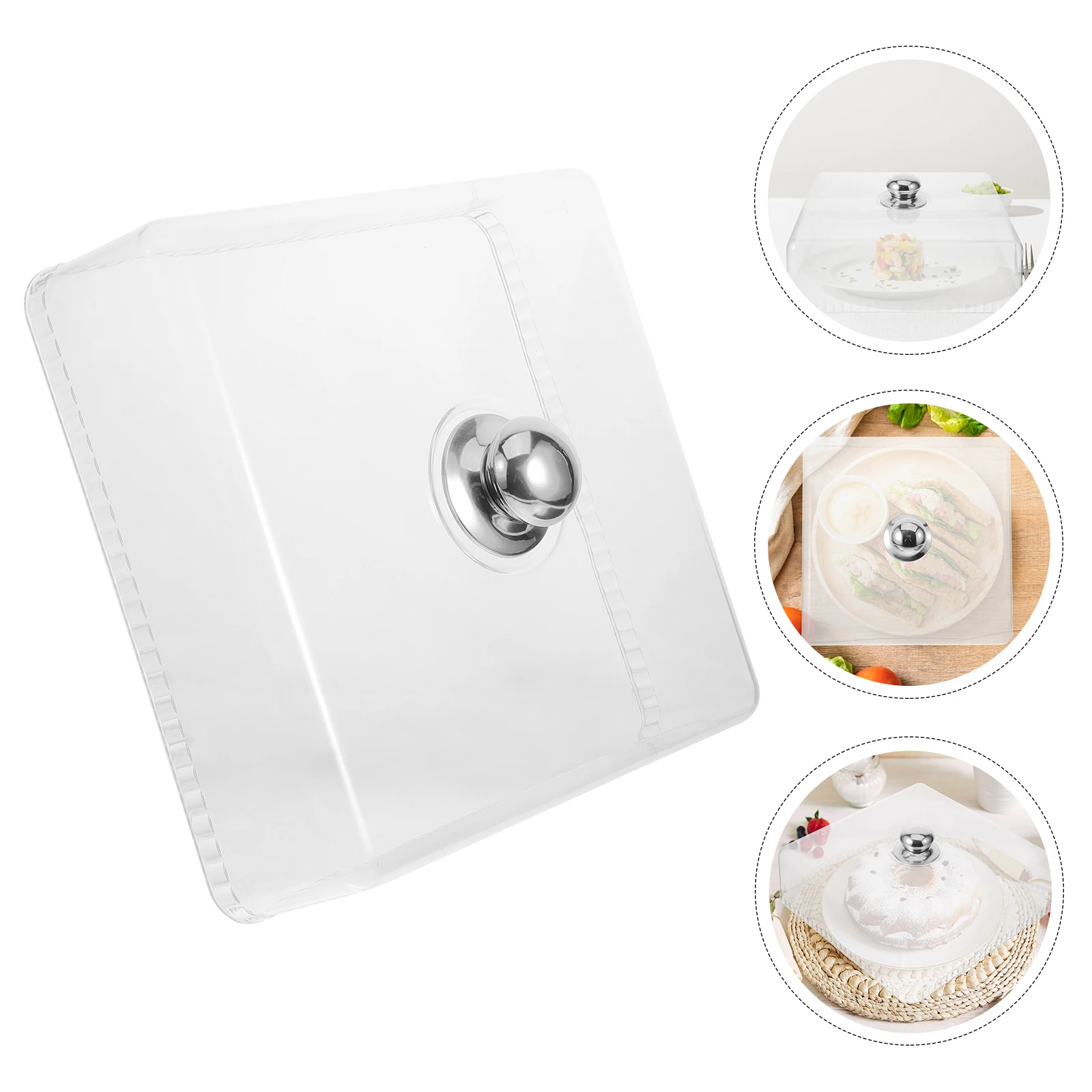 Food Cover Reusable 30x13 Transparent Cake Dome Protector Practical Buffet Dessert Covers Acrylic Lid Clear Dish Cover
Food Cover Reusable 30x13 Transparent Cake Dome Protector Practical Buffet Dessert Covers Acrylic Lid Clear Dish Cover