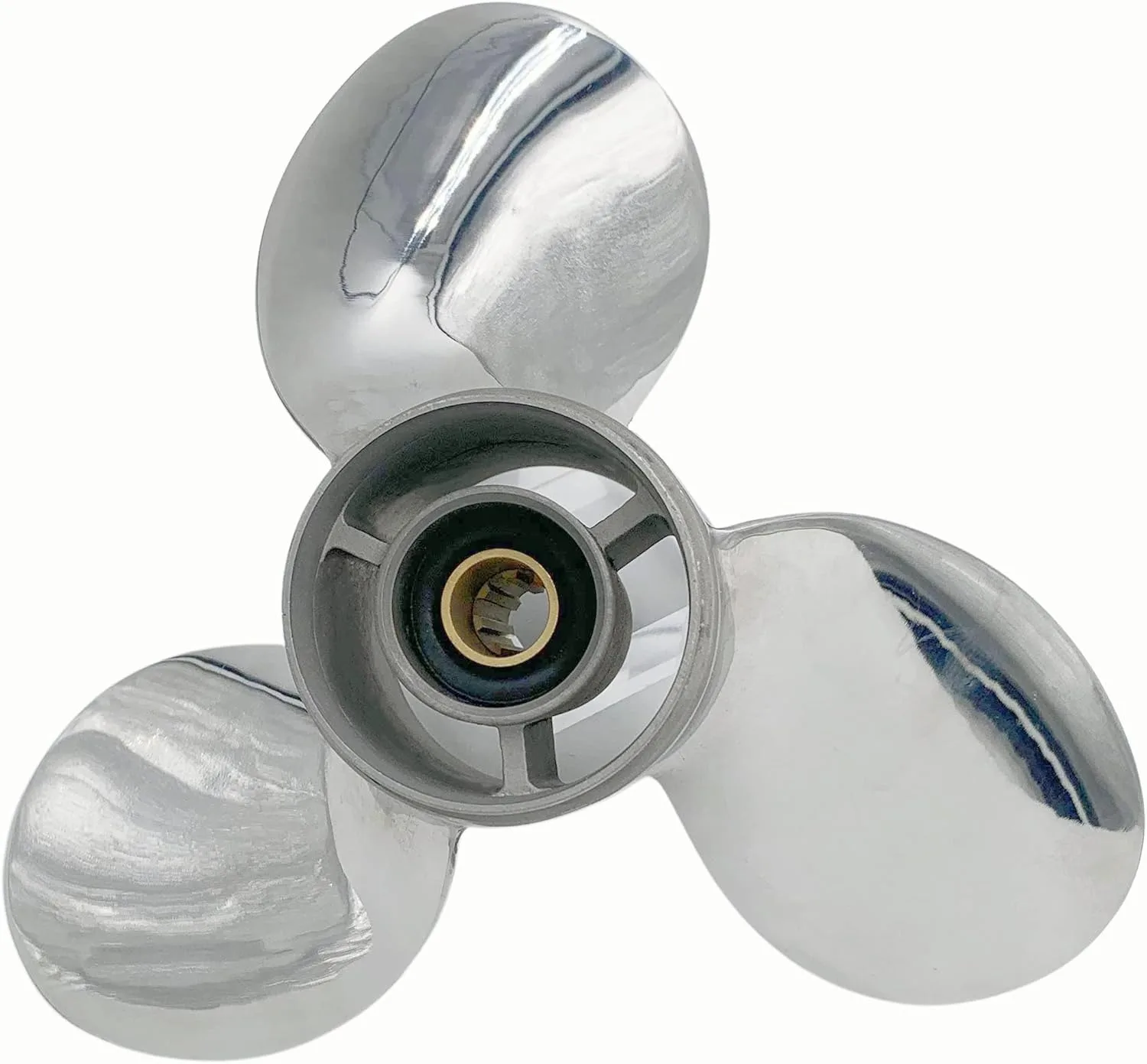 Diameter 9-1/4" Stainless Steel Propeller For Yamaha 8HP-20HP Marine Outboard Engine 8 Spine Tooth 3 Blades
Diameter 9-1/4" Stainless Steel Propeller For Yamaha 8HP-20HP Marine Outboard Engine 8 Spine Tooth 3 Blades