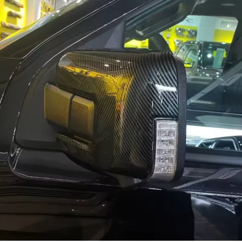 For Ford F-150 F150 Raptor 2021 - 2023 ABS Carbon Fiber Auto Car Rear View Side Rearview Mirror Decoration Cover Trim
For Ford F-150 F150 Raptor 2021 - 2023 ABS Carbon Fiber Auto Car Rear View Side Rearview Mirror Decoration Cover Trim