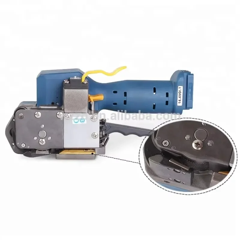 Z323 Handheld Portable Battery Powered PP PET Plastic Friction Welding Tensile Strapping Machine
Z323 Handheld Portable Battery Powered PP PET Plastic Friction Welding Tensile Strapping Machine