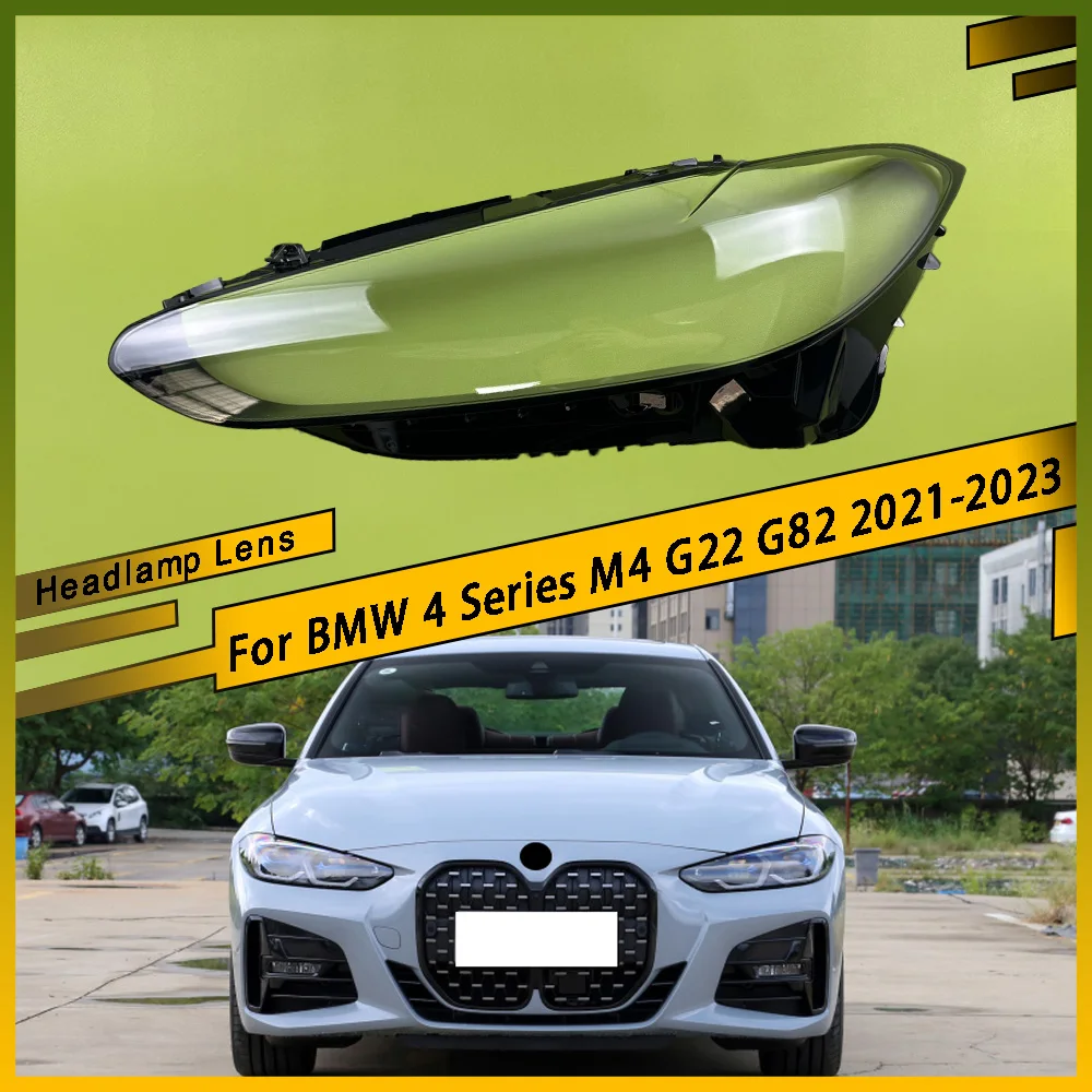 Headlamp Light Case Transparent Lampshade Lamp Shell Headlight Lens Glass Cover For BMW 4 Series M4 G22 G82 2021 2022 2023
Headlamp Light Case Transparent Lampshade Lamp Shell Headlight Lens Glass Cover For BMW 4 Series M4 G22 G82 2021 2022 2023