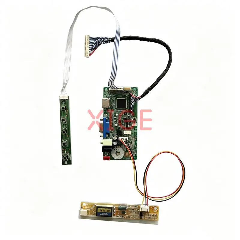 For LTN154AT07 LTN154AT10 LTN154AT09 LTN154AT01 Display Drive Controller Board Kit 1280*800 1280x800 VGA+HDMI 1-CCFL 30 Pin LVDS
For LTN154AT07 LTN154AT10 LTN154AT09 LTN154AT01 Display Drive Controller Board Kit 1280*800 1280x800 VGA+HDMI 1-CCFL 30 Pin LVDS