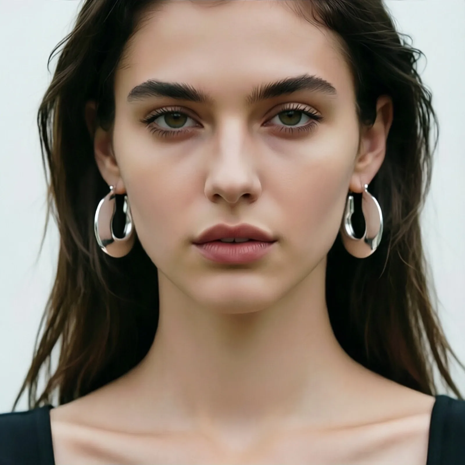 Chamica Chunky Flat Hoop Earrings for Women Silver Gold Plated Thick Round Hoop Earrings Statement Minimalist Fashion Jewelry
Chamica Chunky Flat Hoop Earrings for Women Silver Gold Plated Thick Round Hoop Earrings Statement Minimalist Fashion Jewelry