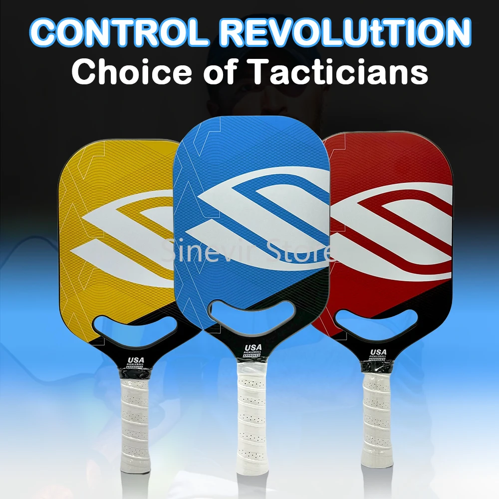 16mm Edgeless Pickleball Paddle - T700 Carbon Fiber Face & Honeycomb Core - USAPA Approved
16mm Edgeless Pickleball Paddle - T700 Carbon Fiber Face & Honeycomb Core - USAPA Approved