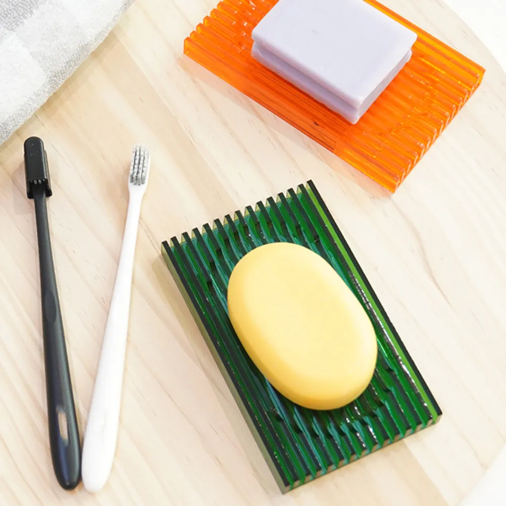 1Pcs High Quality Acrylic Soap Dish Draining Soap Holder for Bathroom Kitchen Use Prevent Bacterial Growth Housewarming Gift
1Pcs High Quality Acrylic Soap Dish Draining Soap Holder for Bathroom Kitchen Use Prevent Bacterial Growth Housewarming Gift