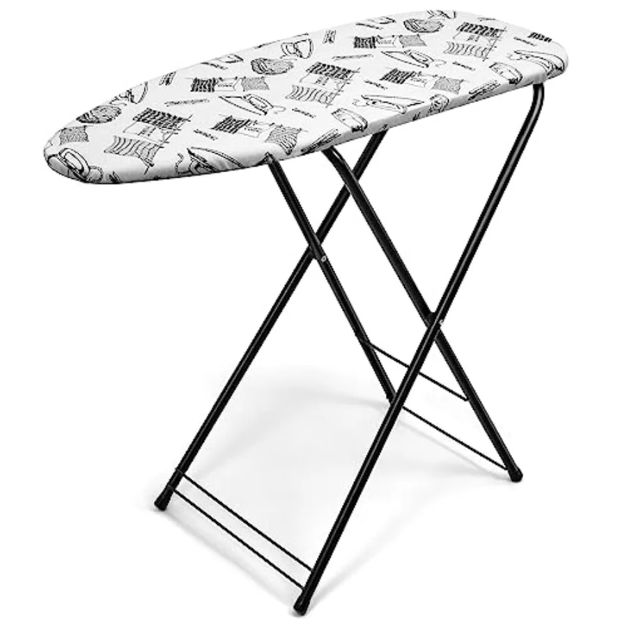 Duwee 13"×35" Ironing Board Small with Heat Resistant CoverFolding Compact Ironing Board Light Weight Easy to Storage
Duwee 13"×35" Ironing Board Small with Heat Resistant CoverFolding Compact Ironing Board Light Weight Easy to Storage