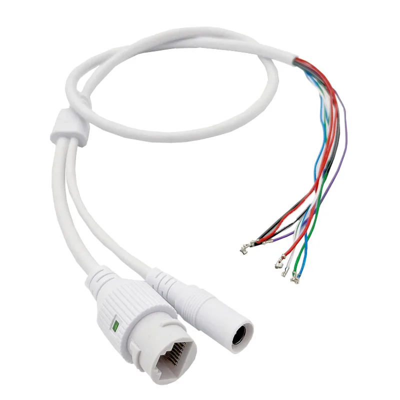 9-Core Waterproof Cable RJ45 Connector female With LED and DC Surveillance Camera Network Tail Camera Accessories
9-Core Waterproof Cable RJ45 Connector female With LED and DC Surveillance Camera Network Tail Camera Accessories