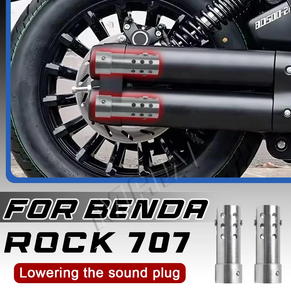 Stainless steel exhaust for Benda Rock 707 Ultra and 707 Pro with DB Killer noise reduction system.
Stainless steel exhaust for Benda Rock 707 Ultra and 707 Pro with DB Killer noise reduction system.