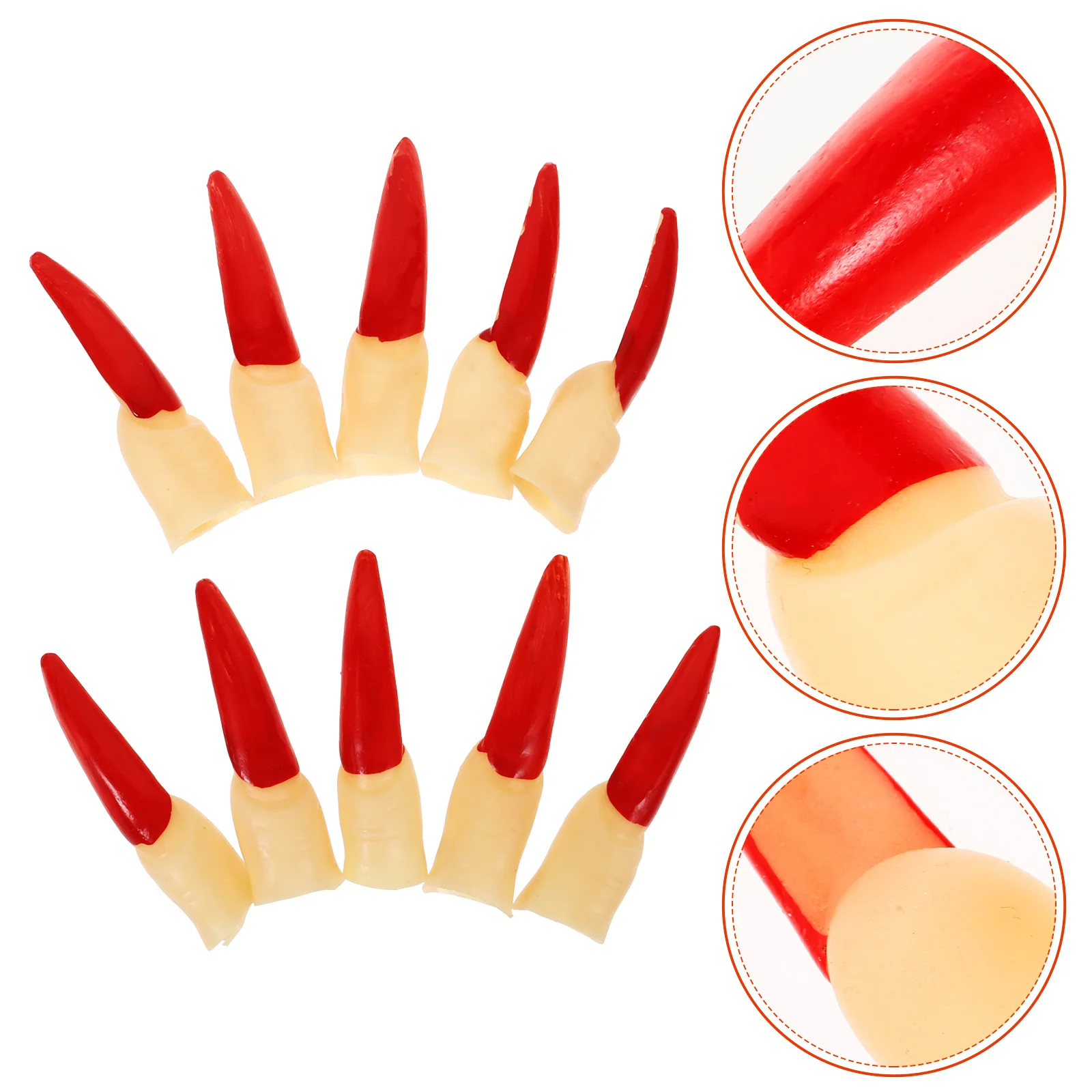 10 Pcs Halloween Witch Nails Costumes Fake Toenails for Kids Finger Realistic Festival
10 Pcs Halloween Witch Nails Costumes Fake Toenails for Kids Finger Realistic Festival