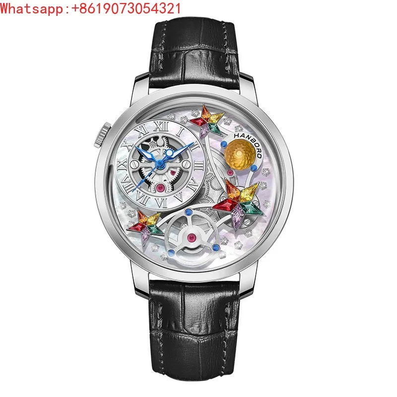 The Great Qin Empire New Celestial Watch Ladies Watch Quartz Women's Fashion Temperament Versatile
The Great Qin Empire New Celestial Watch Ladies Watch Quartz Women's Fashion Temperament Versatile