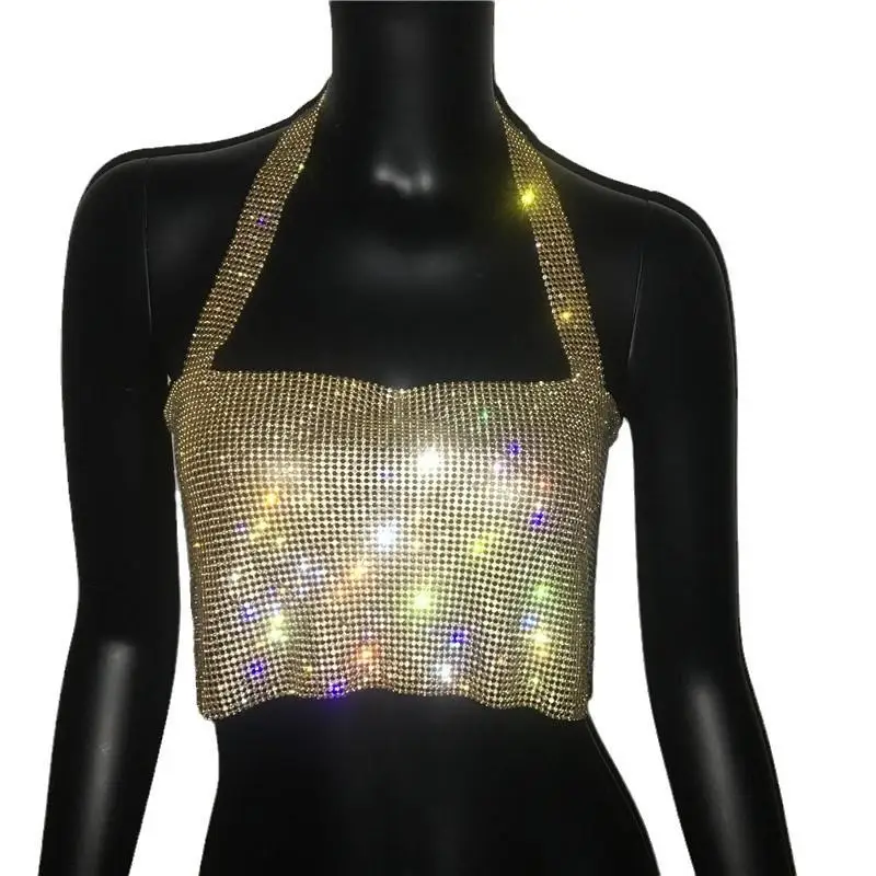 Сексуальный металлический жилет с вырезами и стразами, женская модная верхняя одежда, топ-жилет А-силуэта для девушек, хит продаж
Сексуальный металлический жилет с вырезами и стразами, женская модная верхняя одежда, топ-жилет А-силуэта для девушек, хит продаж