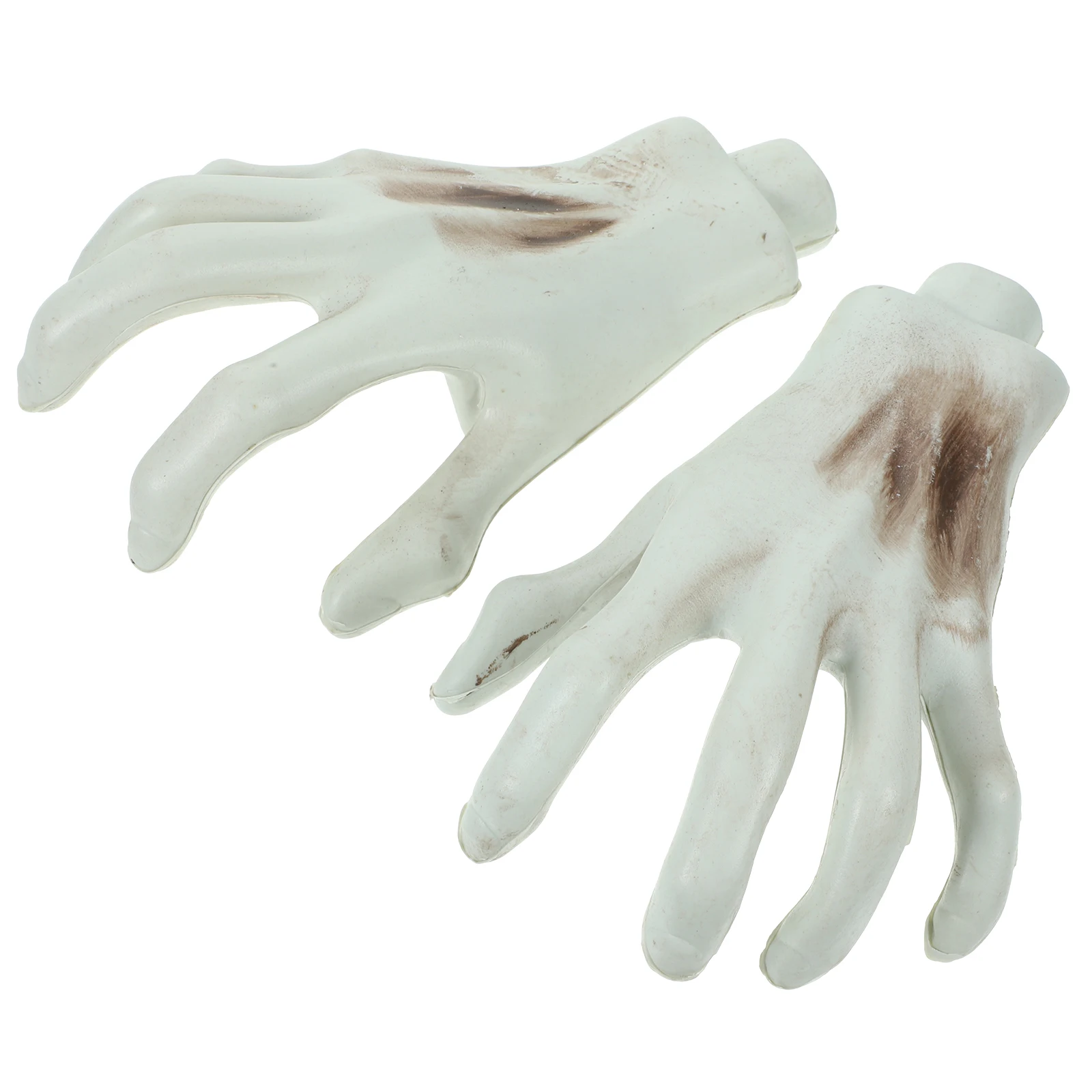 1 Pair Hand Decor Plastic Movable Scary Halloween Party Props Ghost House Escape Room Witch Claw Model
1 Pair Hand Decor Plastic Movable Scary Halloween Party Props Ghost House Escape Room Witch Claw Model