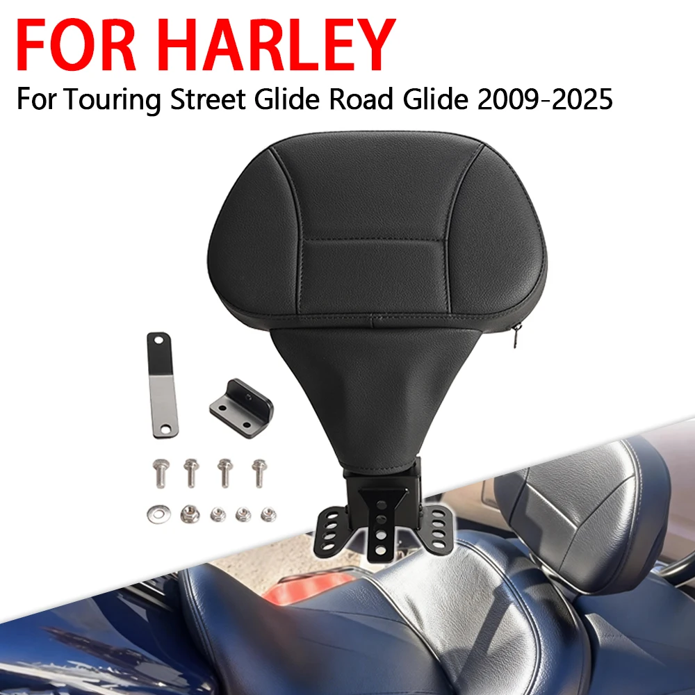 Detachable Adjustable Motorcycle Driver Rider Backrest For Harley Touring Street Glide Electra Road Glide 2009 - 2025 Road King
Detachable Adjustable Motorcycle Driver Rider Backrest For Harley Touring Street Glide Electra Road Glide 2009 - 2025 Road King
