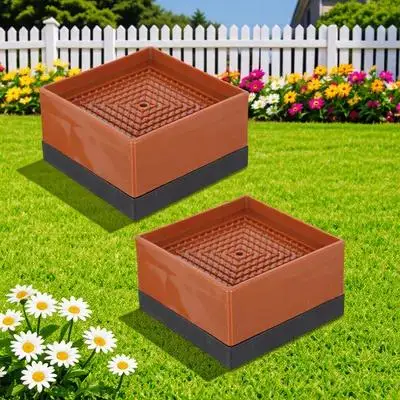 2pcs niture Heightening Pad Heavy Duty Plastic Bed Risers Sofa Leg Lifter Table Chair Booster Cushion Protect Floor Scratch
2pcs niture Heightening Pad Heavy Duty Plastic Bed Risers Sofa Leg Lifter Table Chair Booster Cushion Protect Floor Scratch