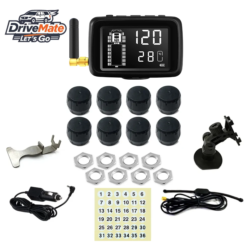 Грузовик RV Шина TPMS 8 12 14 16 18 26 Датчик колес 199 фунтов на квадратный дюйм Система контроля давления в шинах Внешние датчики Прицеп для давления в шинах
Грузовик RV Шина TPMS 8 12 14 16 18 26 Датчик колес 199 фунтов на квадратный дюйм Система контроля давления в шинах Внешние датчики Прицеп для давления в шинах