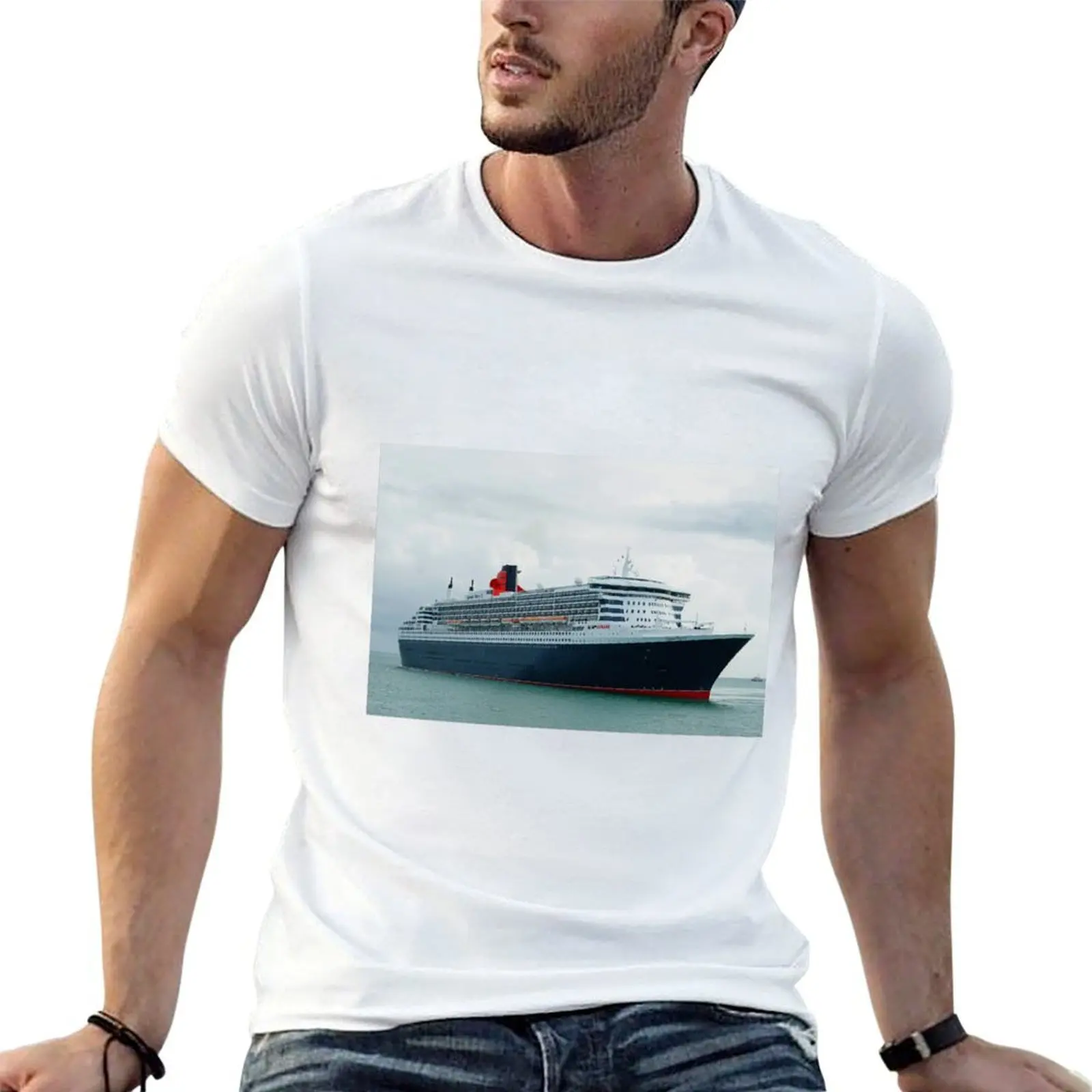 RMS Queen Mary 2 T-Shirt man t shirt designer t shirts for man graphic vintage T-Shirt
RMS Queen Mary 2 T-Shirt man t shirt designer t shirts for man graphic vintage T-Shirt