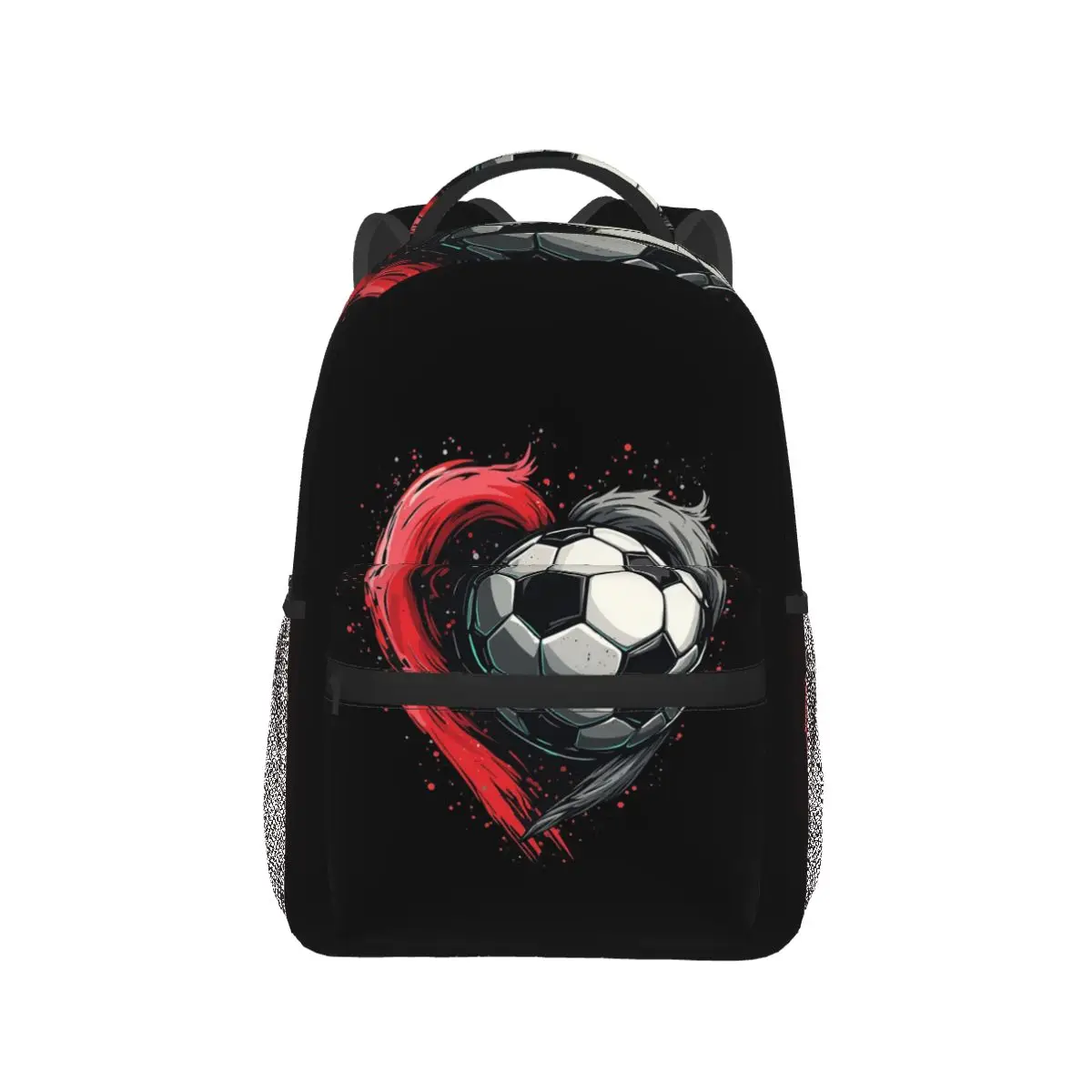 Soccer Heart Backpack Hot Sale Daypack Large Capacity Children BookBag School Bag Shoulder Bags for Men Women
Soccer Heart Backpack Hot Sale Daypack Large Capacity Children BookBag School Bag Shoulder Bags for Men Women