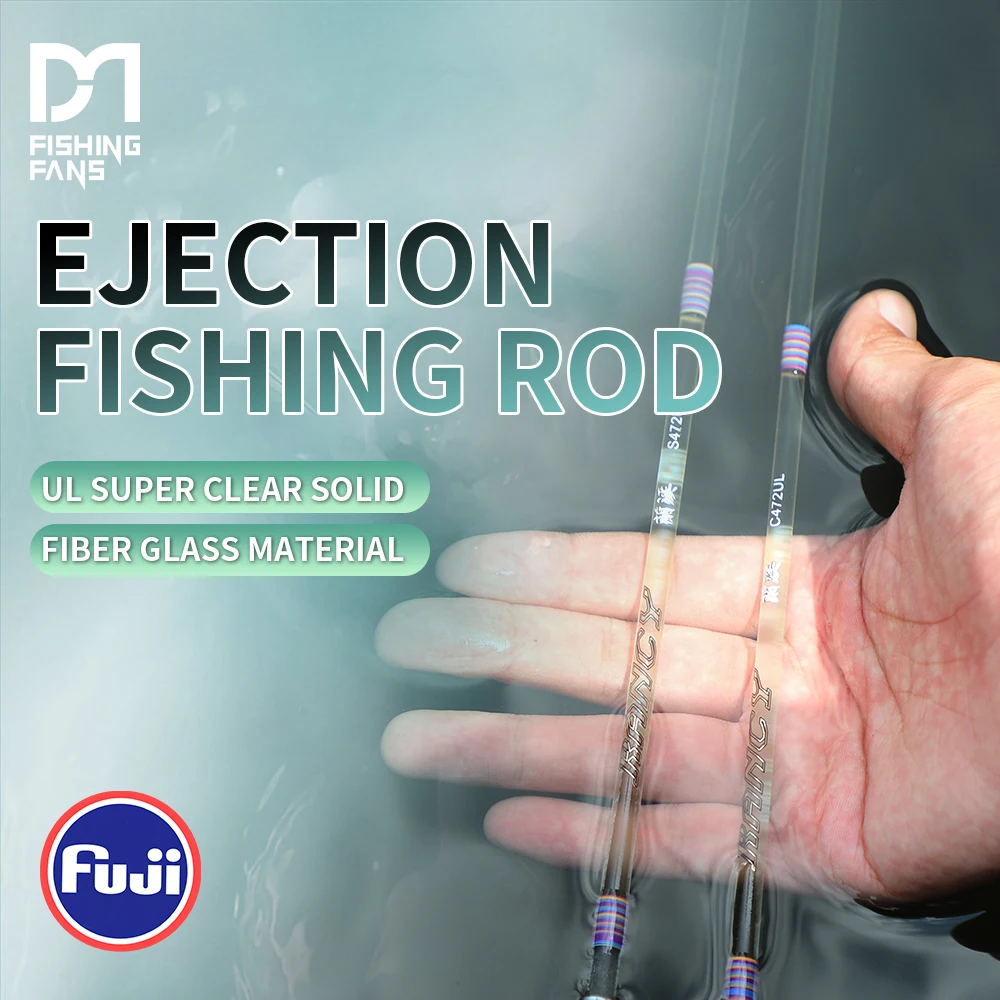 FISHINGFANS RANCY FIBER GLASS SUPER SENSITIVE EJECT POLE FUJI O GUIDE LURE 1-5g PE 0.2-0.8 UL ULTRALIGHT Spinning FISHING ROD
FISHINGFANS RANCY FIBER GLASS SUPER SENSITIVE EJECT POLE FUJI O GUIDE LURE 1-5g PE 0.2-0.8 UL ULTRALIGHT Spinning FISHING ROD