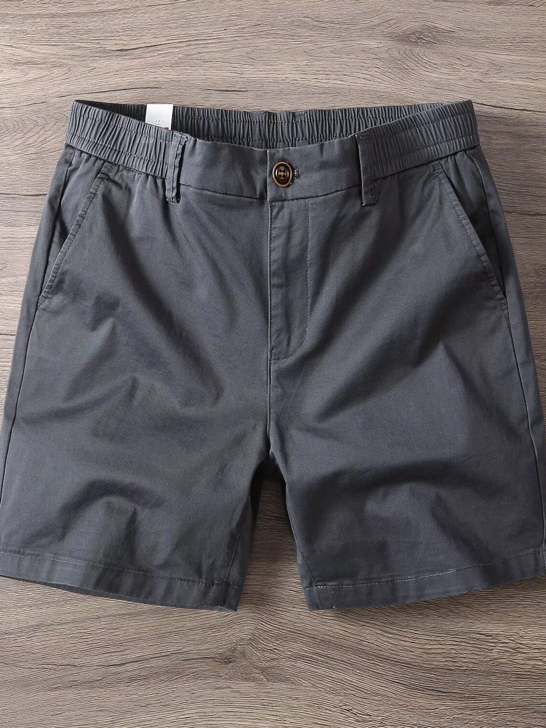 Summer Men's Comfortable Casual Cotton Shorts Micro Elastic Straight Leg Pure Color Fourths Length Breathable Fashionable Shorts
Summer Men's Comfortable Casual Cotton Shorts Micro Elastic Straight Leg Pure Color Fourths Length Breathable Fashionable Shorts