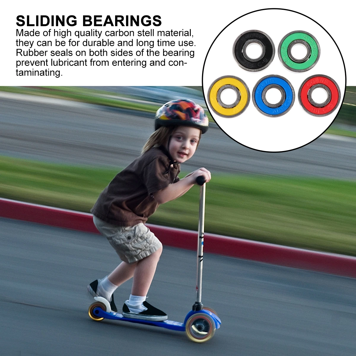 50pcs Plain Bearings Scooter Bearing Replacement Set For Roller Skates Skateboard Inline Sliding Accessories Durable Carbon
50pcs Plain Bearings Scooter Bearing Replacement Set For Roller Skates Skateboard Inline Sliding Accessories Durable Carbon