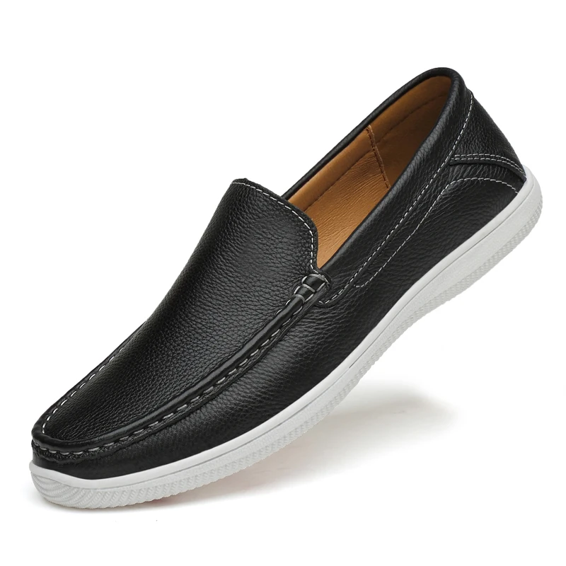 2025 New Men's Casual Loafers, Top-grain Cowhide Comfortable and High-quality Handcrafted Casual Business Leather Shoes
2025 New Men's Casual Loafers, Top-grain Cowhide Comfortable and High-quality Handcrafted Casual Business Leather Shoes