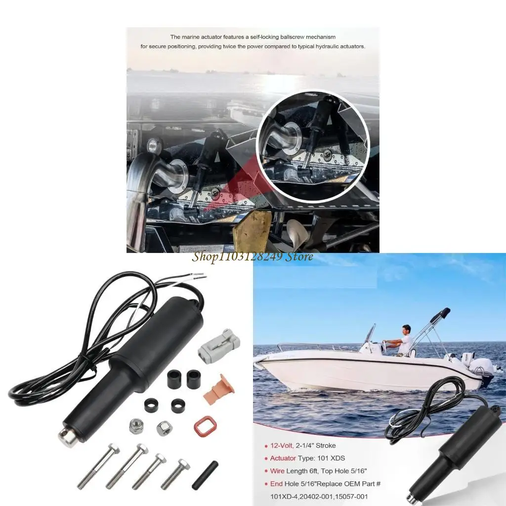 N5KD Boat Trim Actuator Precisions Control Marine Actuator Efficient Marine Actuator Simple to Use for Recreational Vessels
N5KD Boat Trim Actuator Precisions Control Marine Actuator Efficient Marine Actuator Simple to Use for Recreational Vessels