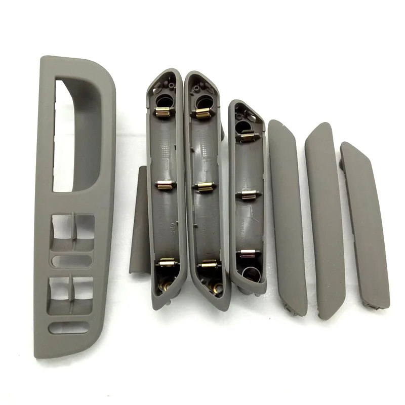8Pcs Grey Interior Door Pull Handle Window Control Panel For VW Passat B5 98-05 High quality leather paint
8Pcs Grey Interior Door Pull Handle Window Control Panel For VW Passat B5 98-05 High quality leather paint