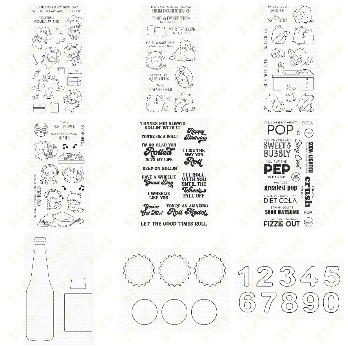 Metal Cutting Dies and Stamps 2024 New Numbers Alphabet Scrapbook Diary Decoration Stencil Embossing Template DIY Greeting Card
Metal Cutting Dies and Stamps 2024 New Numbers Alphabet Scrapbook Diary Decoration Stencil Embossing Template DIY Greeting Card