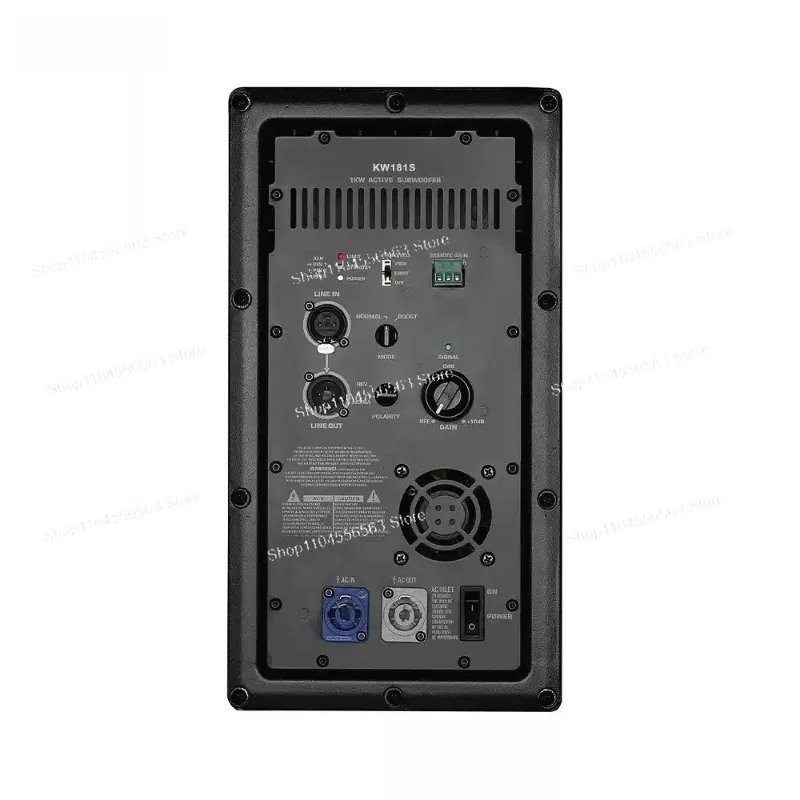 Professional Digital Amplifier Module Rear Panel Board for Active Speaker Subwoofer with Metal Case
Professional Digital Amplifier Module Rear Panel Board for Active Speaker Subwoofer with Metal Case